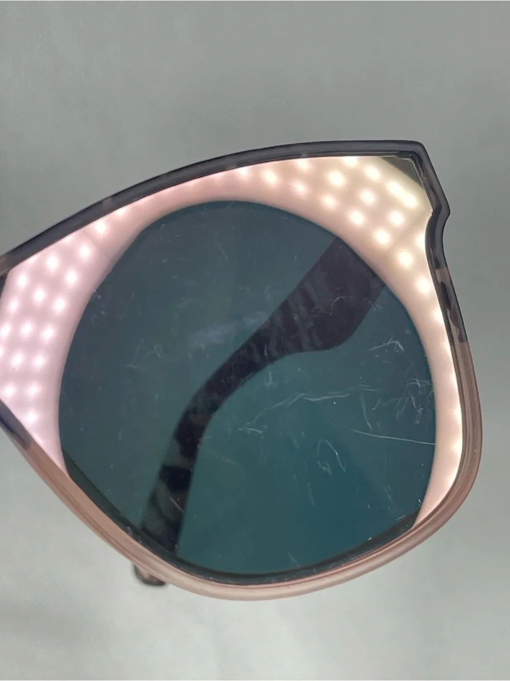 BLENDERS Millenia X2 Sunglasses Lion Heart Clear Champagne Power Button Edition